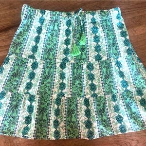 Jjill Flared Tiered Skirt Petite Medium